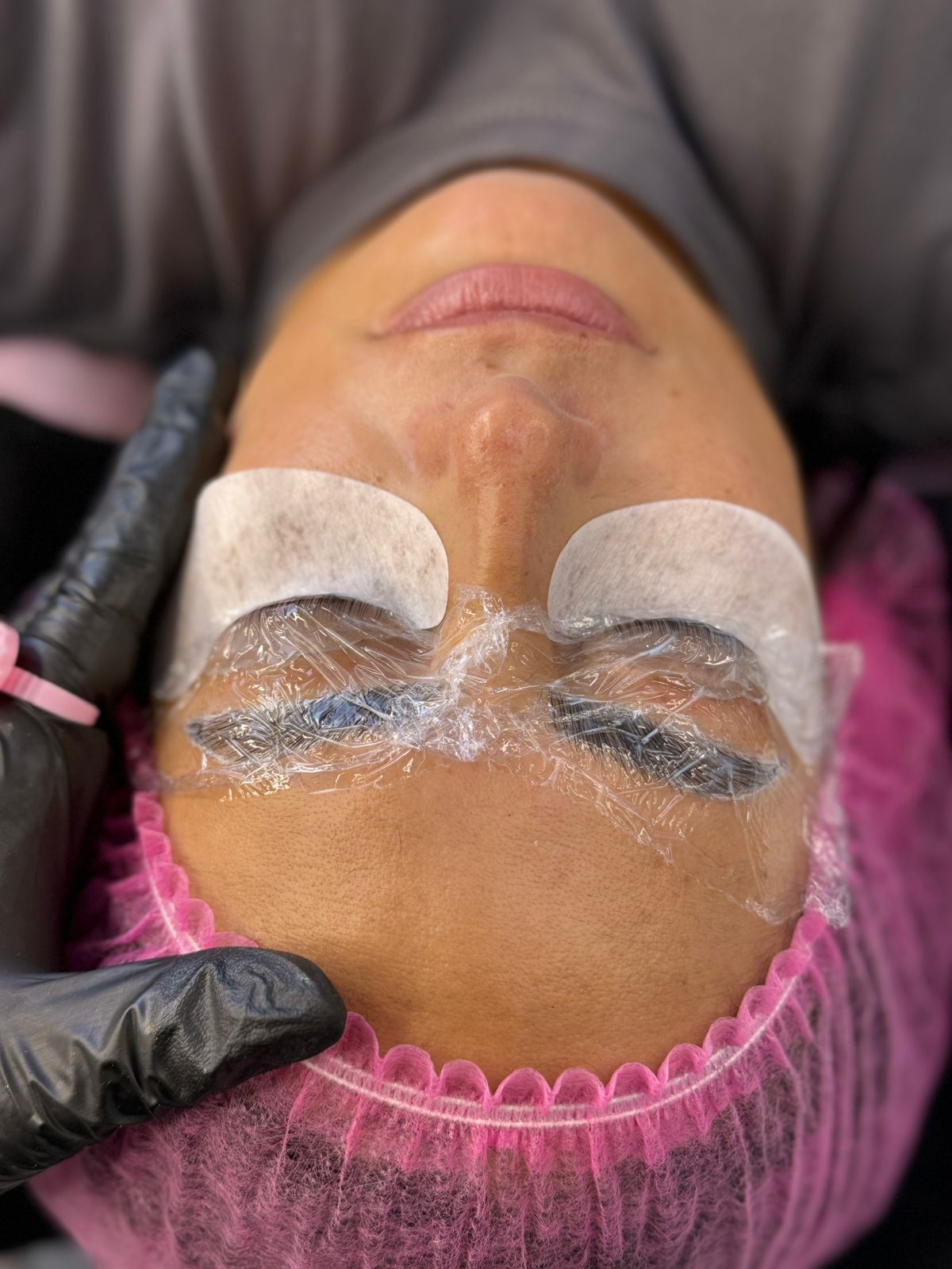 Lash lifting y brown lamination